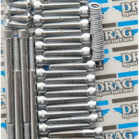 DRAG SPECIALTIES Bolt Kit Motor Knurled 07-17ST Bolt Set - Team Dream Rides