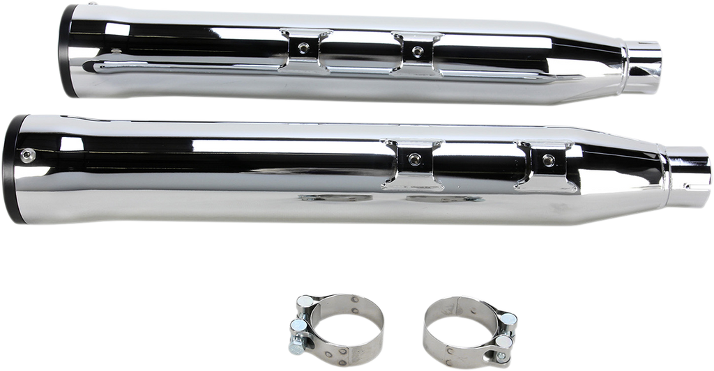 COBRA 3" RPT Mufflers - Chrome RPT 3" Slip-On Mufflers - Team Dream Rides