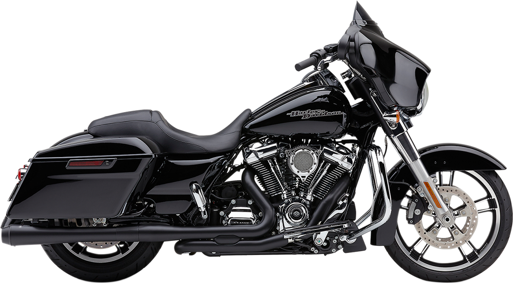 COBRA El Diablo 4" Mufflers for FL - Black/Black El Diablo Slip-On Mufflers - Team Dream Rides