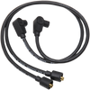 SUMAX Universal Spark Plug Wire Kit - 90 degree - Black Universal Spark Plug Wire Kit - Team Dream Rides
