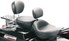 MUSTANG Driver Backrest Kit - Smooth - Studded - FLR '97-'07 Driver Backrest Kit - Team Dream Rides