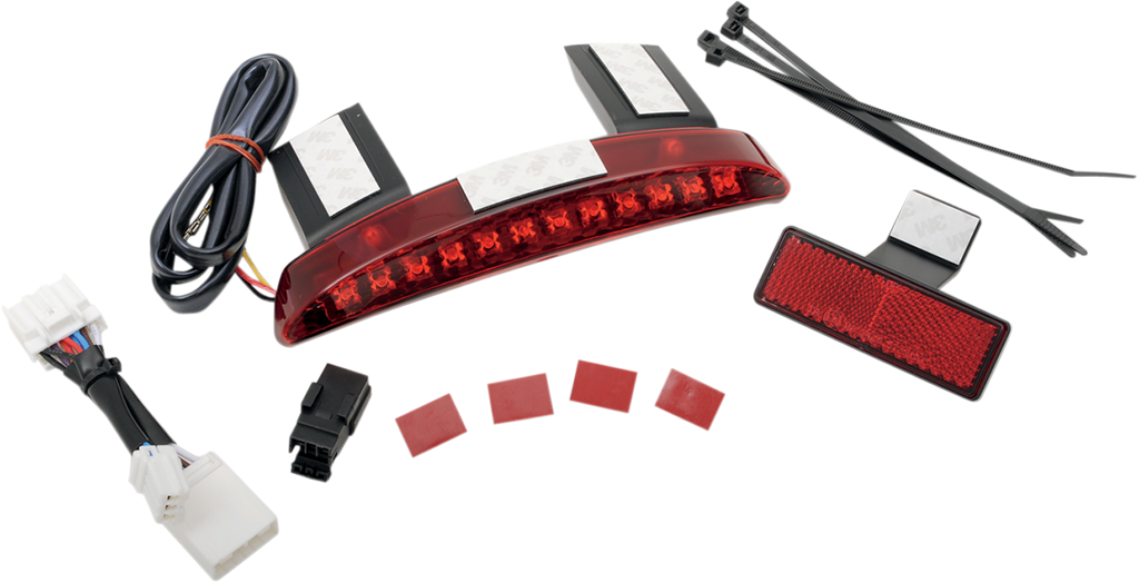 DRAG SPECIALTIES Running/Brake Light Assembly - Red Lens LED Running Light and Brake Light Assembly - Team Dream Rides
