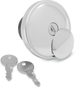 DRAG SPECIALTIES Locking Gas Cap - Chrome - Vented Screw-In Locking Gas Cap — Vented - Team Dream Rides