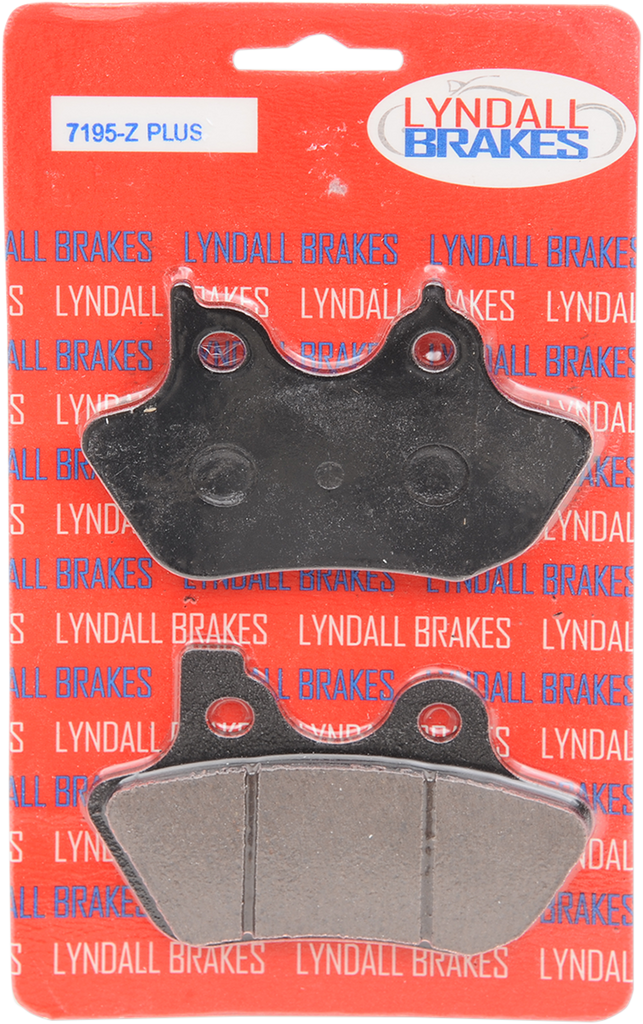 LYNDALL RACING BRAKES LLC Z-Plus Brake Pads - Harley-Davidson Z-Plus Harley/Buell Brake Pads - Team Dream Rides