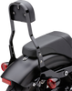 COBRA Backrest Kit - 14" - Black - Dyna Detachable Backrest Kit - Team Dream Rides