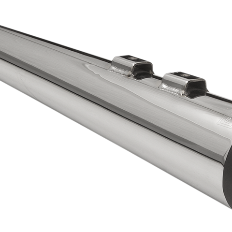 BASSANI XHAUST DNT Megaphone Muffler - Chrome/Black - '95-'16 FL DNT Megaphone Slip-On Mufflers - Team Dream Rides