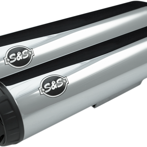 S&S CYCLE Grand National Mufflers - Chrome Grand National Slip-On Mufflers - Team Dream Rides