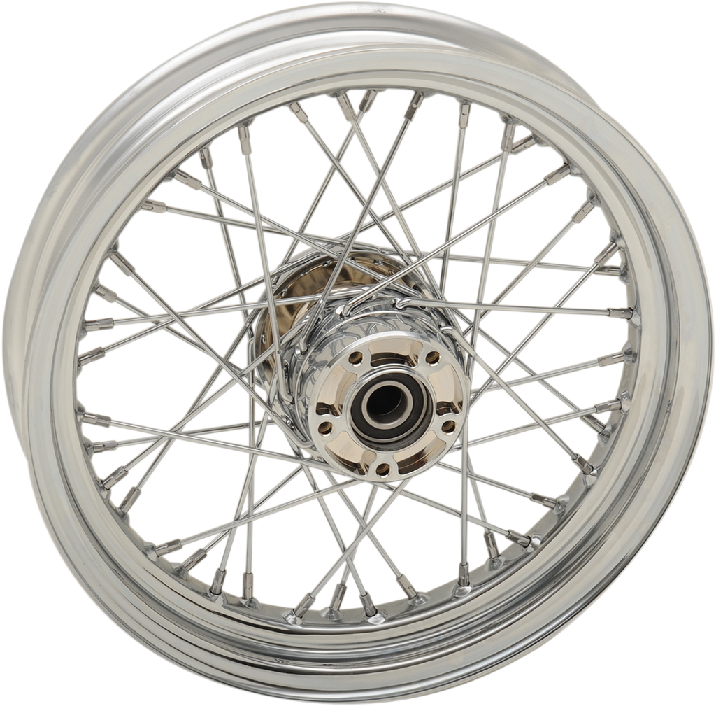 DRAG SPECIALTIES Wheel - Front - 16 x 3" -  08-17 FLT - No ABS Replacement Laced Wheel - Team Dream Rides