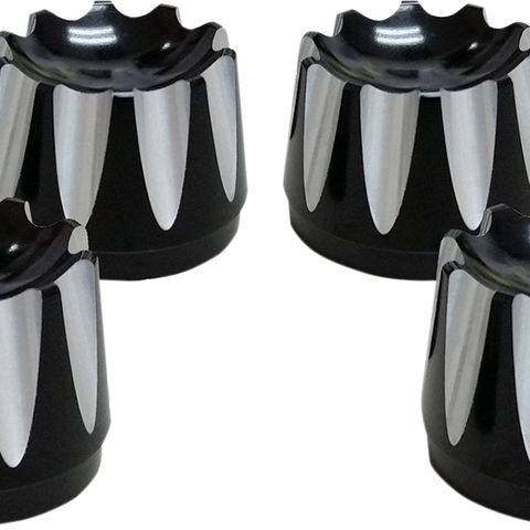 AVON GRIPS Cover Head Bolt Excalibar Black Head Bolt Cover - Team Dream Rides