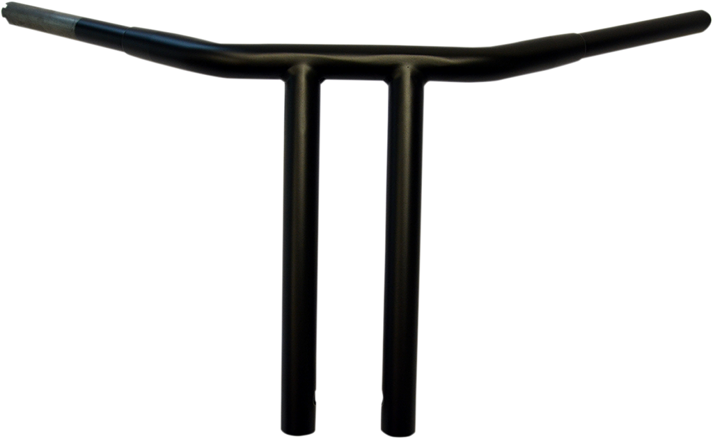 DRAG SPECIALTIES Flat Black 12" Buffalo T-Bar Handlebar 1-1/4" Buffalo T-Bar - Team Dream Rides