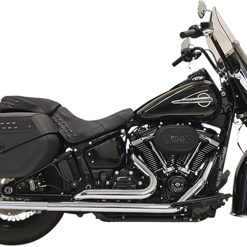 BASSANI XHAUST Fishtail Exhaust without Baffle - 36
