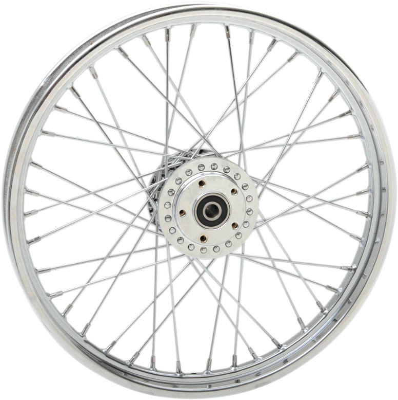 DRAG SPECIALTIES Wheel - Chrome - Front - 21 x 2.15" - 00-03 FXD Replacement Laced Wheel - Team Dream Rides