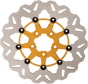 GALFER Wave® Rotor - Gold Center - Front Wave® Brake Rotor - Team Dream Rides