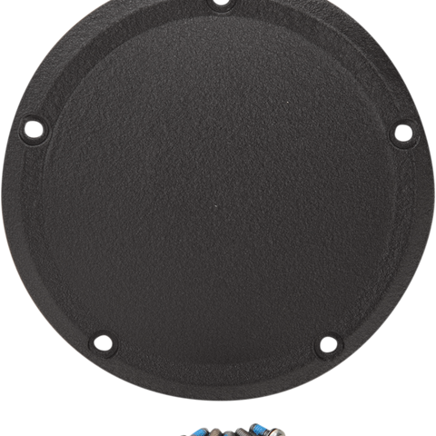 DRAG SPECIALTIES Wrinkle Black Derby Cover Derby Cover - Team Dream Rides