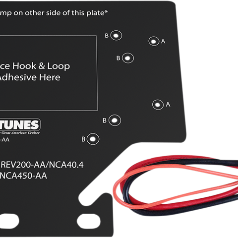 HOGTUNES Amplifier Mounting Plate - '98-'13 Road Glide Amplifier Adapter Mount - Team Dream Rides