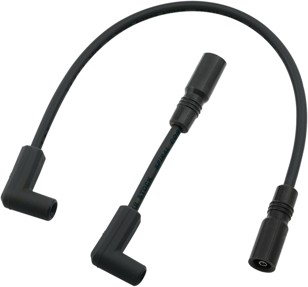 ACCEL Spark Plug Wire - '00-'17 Softail - Black 8 mm Spark Plug Wire - Team Dream Rides