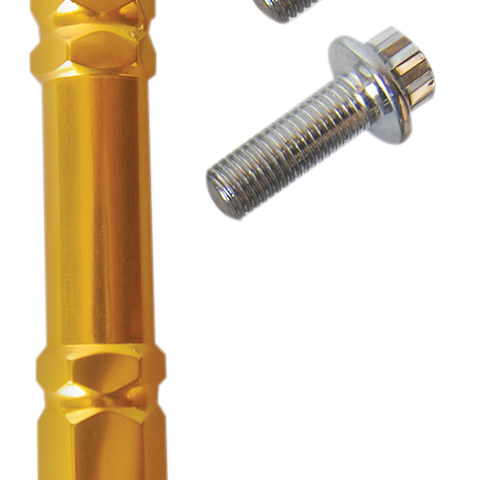 ALLOY ART Shifter Linkage - Gold Anodized Mid-Control Shift Linkage - Team Dream Rides