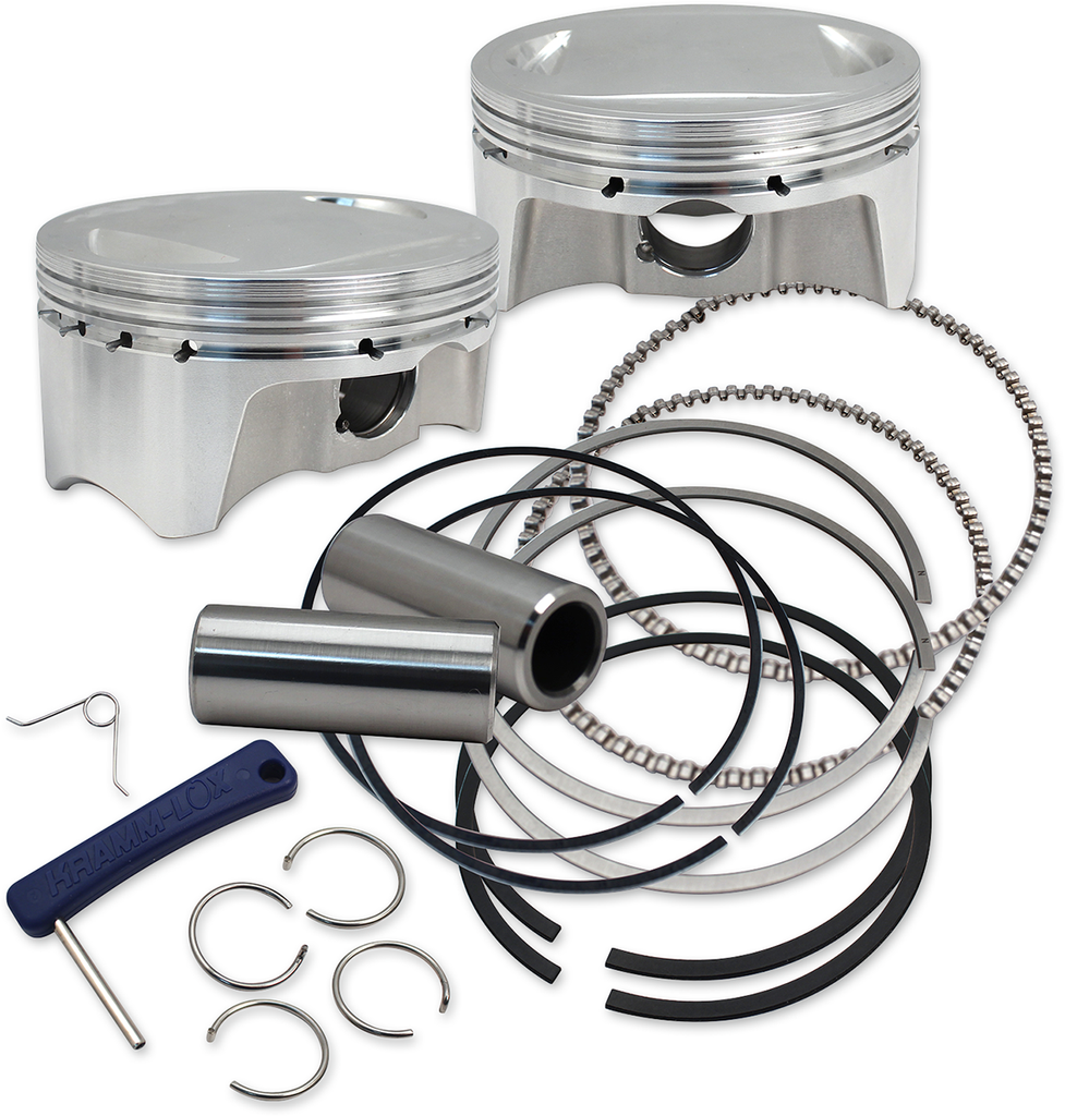 S&S CYCLE High Compression Piston Kit High Compression Piston Kit - Team Dream Rides