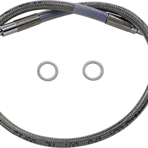 DRAG SPECIALTIES Brake Line - FXFB '18+ - Stainless Steel Standard Length Brake Line Kit - Team Dream Rides