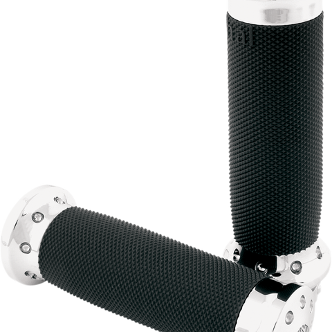 RSD Chrome Tracker Grips for Cable Tracker Grips - Team Dream Rides