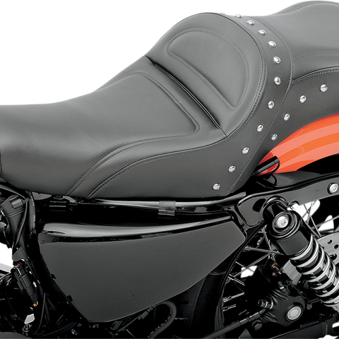 SADDLEMEN Explorer Special Seat - XL '04+ - 3.3 Gallon Tank Explorer Special Seat — without Backrest - Team Dream Rides