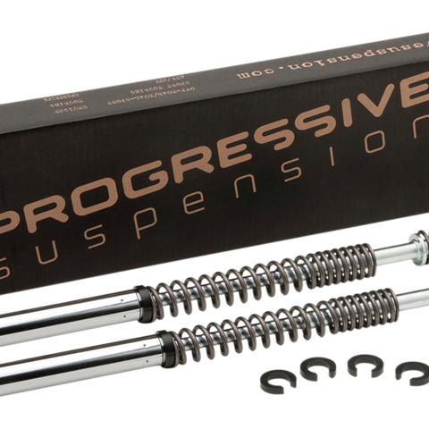 PROGRESSIVE SUSPENSION Monotube Fork Cartridge Kit - Lowering Monotube Cartridge Fork Kit - Team Dream Rides