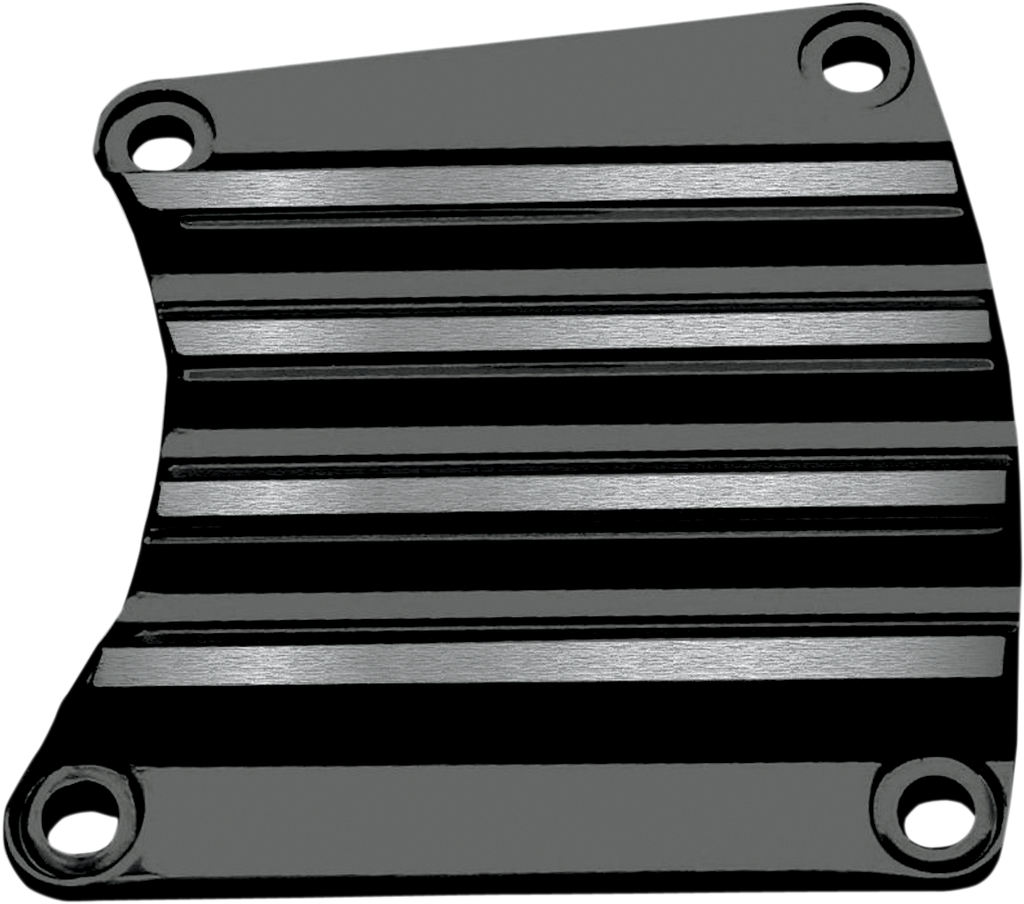 COVINGTONS Inspection Cover - Black - Finned Inspection Cover - Team Dream Rides