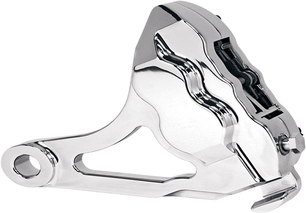 HAWG HALTERS 4-Piston Rear Caliper - Softail 4-Piston Brake Caliper - Team Dream Rides