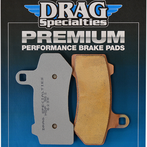 DRAG SPECIALTIES Sintered Brake Pads - Harley-Davidson Sintered Metal Harley/Buell Brake Pads - Team Dream Rides