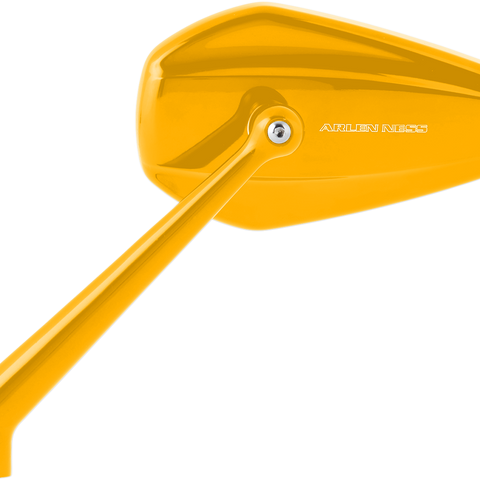 ARLEN NESS Mini Stocker Left Mirror - Gold Mini Stocker Mirror - Team Dream Rides