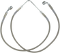 DRAG SPECIALTIES Brake Line - Front - FXDB '06-'07 Stainless Steel Brake Line Kit - Team Dream Rides