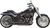 BASSANI XHAUST Pro Street Exhaust - Black - '18+ Softail Pro-Street Exhaust System - Team Dream Rides