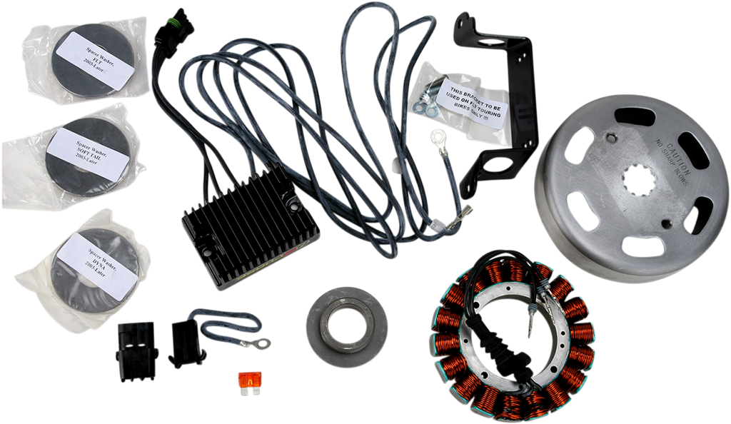 COMPU-FIRE Charging - System - 40A 40A 3-Phase Charging System with Vented Rotor - Team Dream Rides