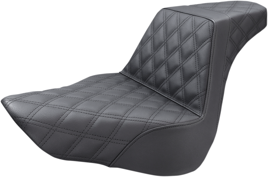 SADDLEMEN Step Up Seat - Lattice Stitched Step Up Seat — Lattice Stitched - Team Dream Rides