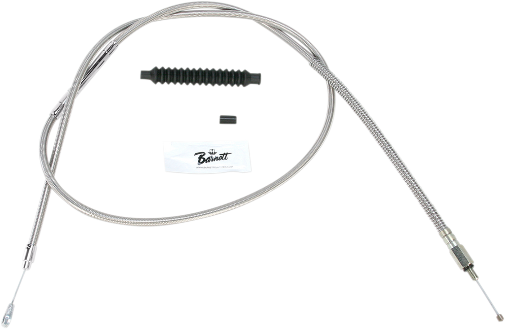 BARNETT Extended 12" Clutch Cable High-Efficiency Stainless Steel Clutch Cable for Harley-Davidson - Team Dream Rides