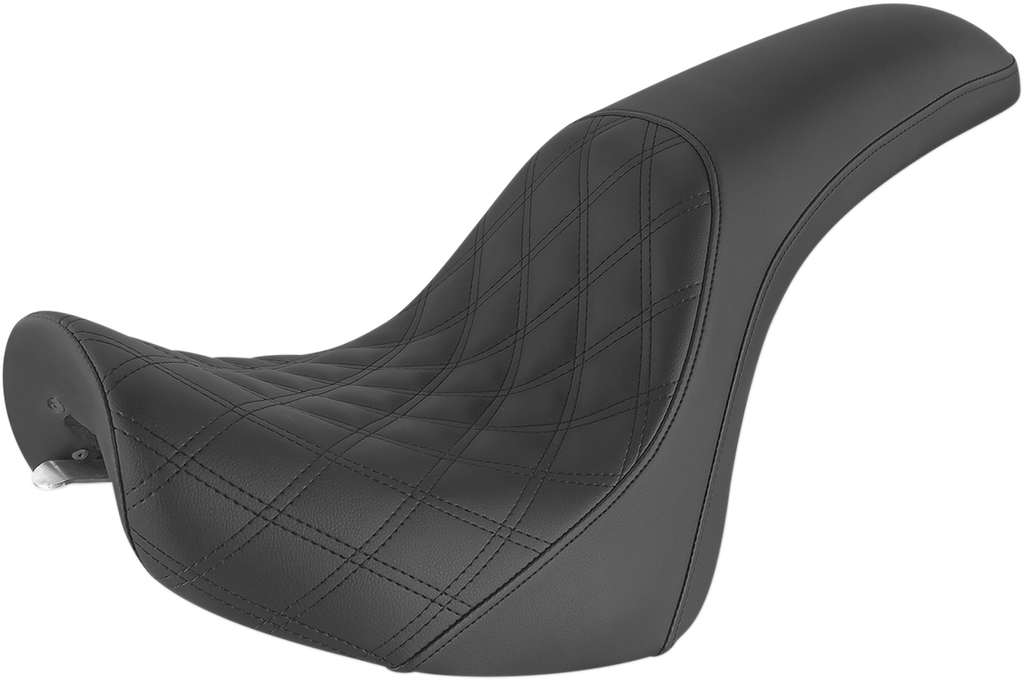 SADDLEMEN Profiler Seat - Lattice Stitched - FXSTD Profiler™ LS Seat - Team Dream Rides