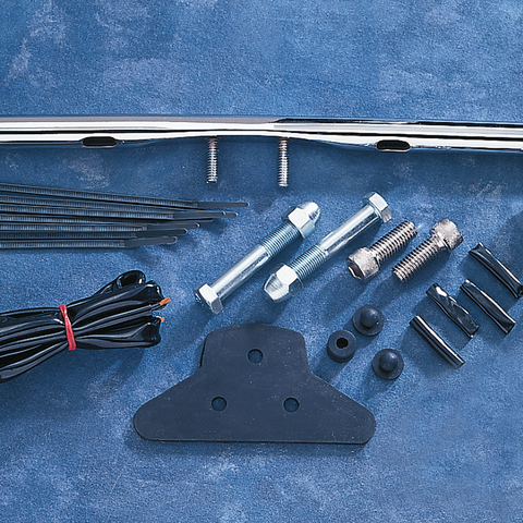 DRAG SPECIALTIES Rear Turn Signal Relocation Kit - FX XL '73-'01 Chrome Rear Turn Signal Relocation Kits - Team Dream Rides