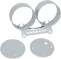 DRAG SPECIALTIES Dual Gauge Bracket -  Chrome Gauge Bracket - Team Dream Rides