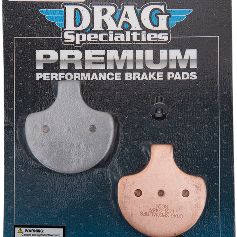 DRAG SPECIALTIES Sintered Brake Pads - Harley-Davidson Sintered Metal Harley/Buell Brake Pads - Team Dream Rides
