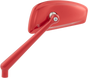 ARLEN NESS Tearchop Mirror - Lefthand - Red Tearchop Mirror - Team Dream Rides