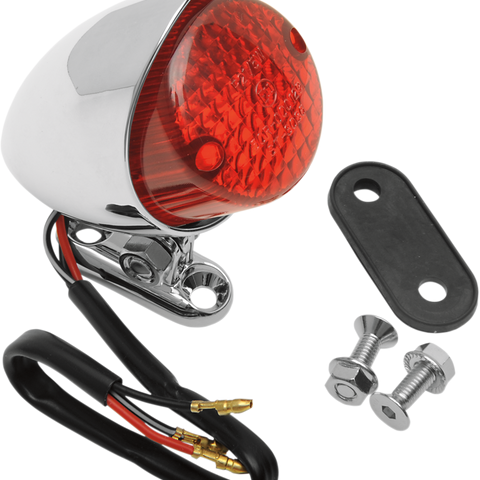 DRAG SPECIALTIES Bobber Taillight - Red Lens Universal Bobber Taillight - Team Dream Rides
