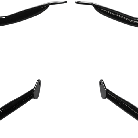 DRAG SPECIALTIES Saddlebag Bars - Black - Touring Big Buffalo Saddlebag Bars - Team Dream Rides