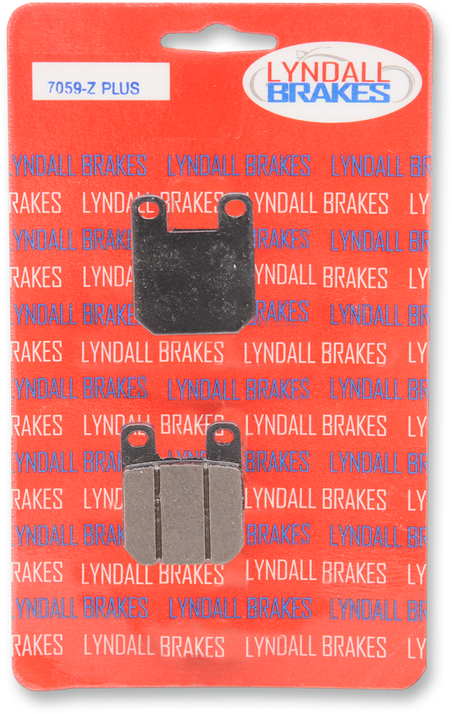 LYNDALL RACING BRAKES LLC Z-Plus Brake Pads - PM Calipers Z-Plus Brake Pads - Team Dream Rides