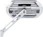 ARLEN NESS Sidekick Mirror - Right  - Chrome Sidekick Mirror - Team Dream Rides