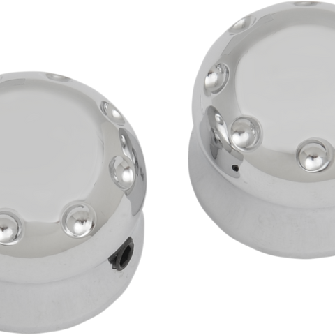 COVINGTONS Axle Cap - Chrome - FLST Axle Cap - Team Dream Rides