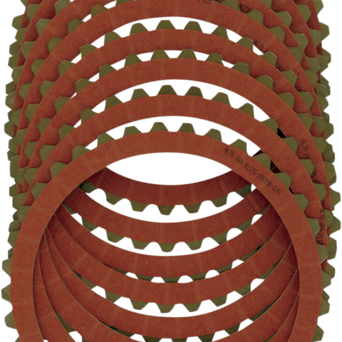 ALTO PRODUCTS Red Eagle Plates Red Eagle Organic Clutch Friction Plate Set - Team Dream Rides