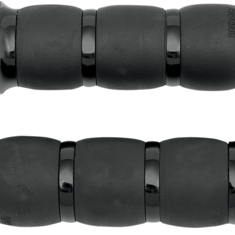 AVON GRIPS Black Excalibur Velvet Grips Excalibur Velvet Air Grips - Team Dream Rides