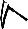 FAT BAGGERS INC. 14" Black 1-1/2" Pointed Top Handlebar 1-1/2" EZ Install Pointed Top Handlebar - Team Dream Rides