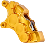 ARLEN NESS 6-Piston Caliper - 11.8" - Gold 6-Piston Caliper - Team Dream Rides