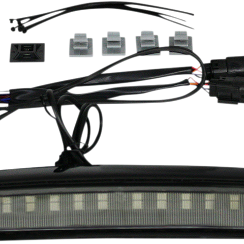 CUSTOM DYNAMICS Tour Pack Lid Light - Black/Smoke High Mount Tour Pak (HMT) LED Light - Team Dream Rides